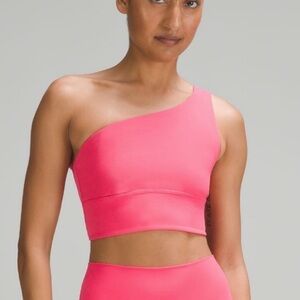 Lululemon shoulder bra pink size 4
